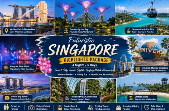 Futuristic Singapore Highlights Package