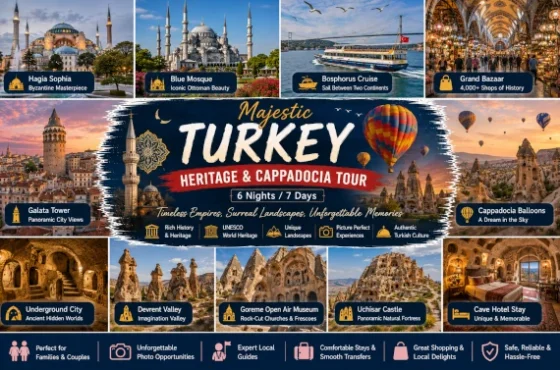 Majestic Turkey Heritage & Cappadocia Tour